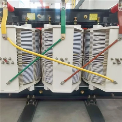 Dry-type transformer winding deformation